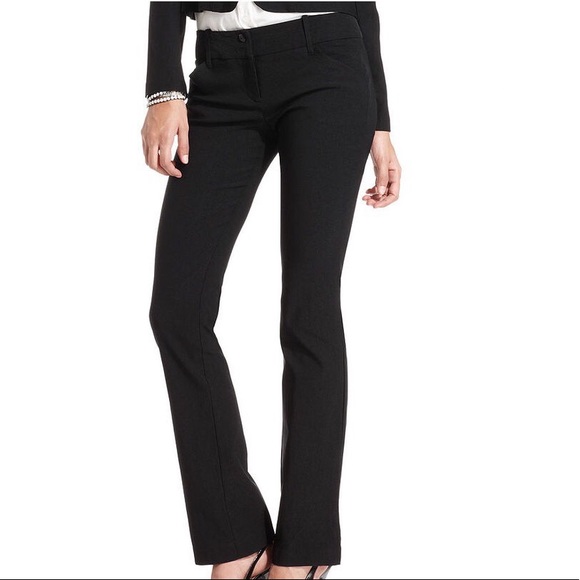 juniors black bootcut pants